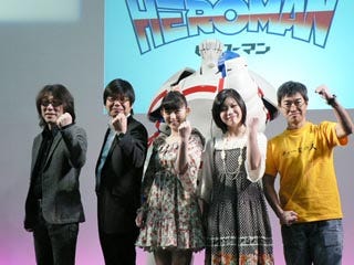 日米タッグで誕生した新ヒーロー 4月開始 Heroman キックオフイベント マイナビニュース
