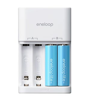 三洋、充電池｢eneloop lite」の単3形や単4形と充電器のセットを発売