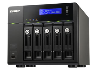 QNAP、Atom D510搭載の5ベイNASキット「TS-559 Pro」 - VMware認証済