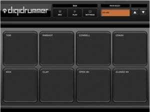 29種のドラムセット/200種類のサウンドを収録したiPad用ドラムパッドアプリ