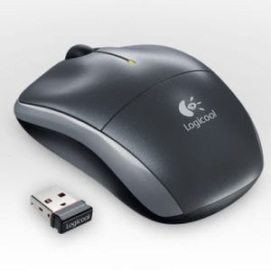 ロジクール、レシーバをマウスに収納できるコンパクトなワイヤレスマウス