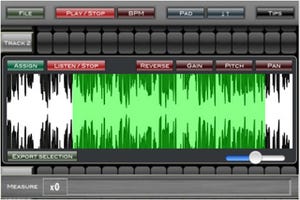 波形編集が可能な音楽制作アプリ「WaveComposer」発売