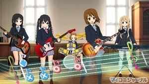 セガ、TVアニメ『けいおん!』をゲーム化! PSP『けいおん! 放課後ライブ!!』