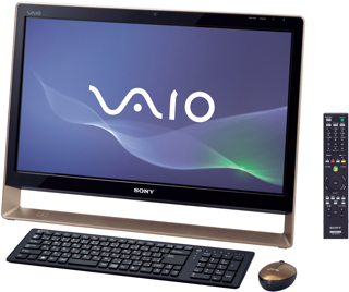 SONY VAIO VPCL138FJ（PCV-A1116N）・大画面24型ワイド液晶TVとしての利用もOK・C2D E7600-3GHz・ メモリー8GB・ストレージ：1TB・3波ダブルTVチューナー搭載・Win7とWindows11のデュアルブート設定済・Office2010もインストール済で即使用可・新品リモコン（RM-MCV30T  