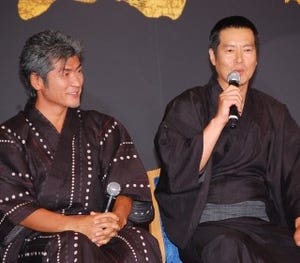 豊川悦司、吉川晃司は「マジで怖かった」 - 映画『必死剣鳥刺し』完成会見
