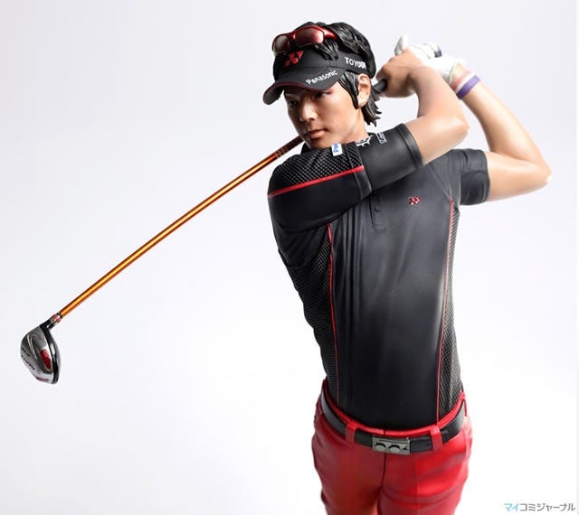 バンダイ、プロゴルファーの石川遼選手を1/6サイズでフィギュア化