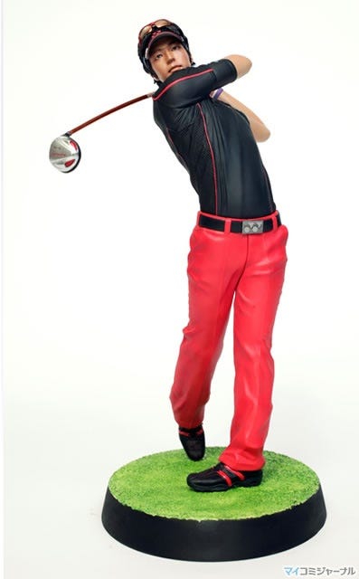 バンダイ、プロゴルファーの石川遼選手を1/6サイズでフィギュア化 