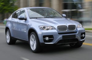 BMW、「アクティブハイブリッドX6」の予約受付を開始