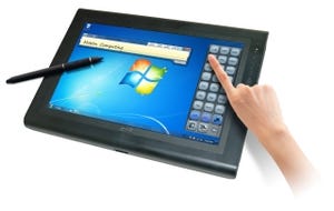 ワコムの技術を採用したWindows 7対応スレート型タブレットPC「J3500」