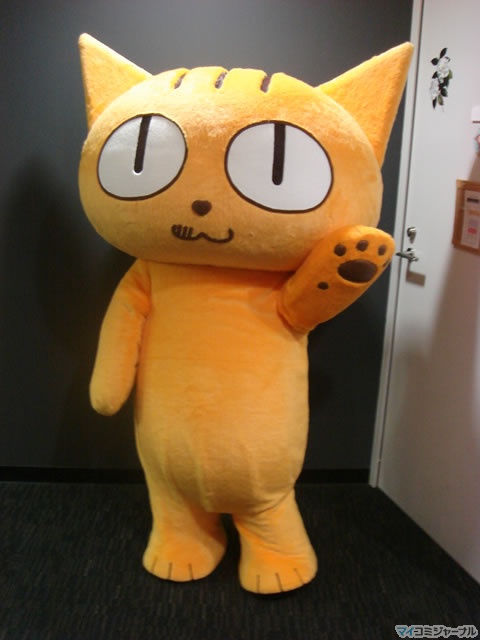 東名高速道路 海老名SA(上り線)にて、アニメ『くるねこ』の 東名高速道路 海老名SA(上り線)にて、アニメ『くるねこ』の