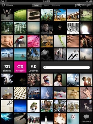 ゲッティ イメージズのiPad向けアプリ、出版デザイナー必須アプリに選出