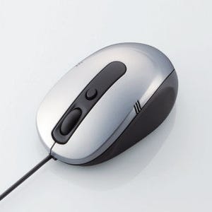エレコム、3ボタンのUSB光学式マウス6色を1,260円で発売
