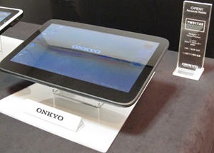 オンキヨー、国内初のWindows 7搭載スレートPC 3モデルを発表