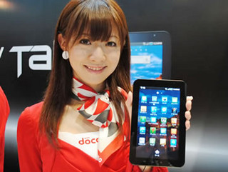 CEATEC JAPAN 2010 - NTTドコモ、「GALAXY S」「GLAXY Tab」をお披露目