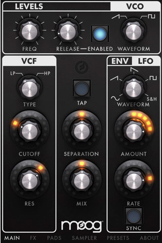 Moog、iPhone/iPod touch対応フィルタ&エフェクトアプリ「Filtatron」発売