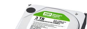 米WD、Caviar Greenシリーズに"容量3TB"の3.5インチHDD
