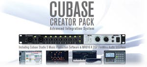 Cubase Studioとオーディオインタフェースがワンパッケージになって登場