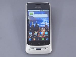 ドコモ、QWERTYキー搭載のエントリースマートフォン「Optimus chat L-04C」