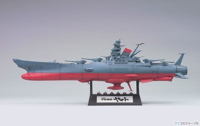 バンダイ、完全新規金型による「1/500スケール 宇宙戦艦ヤマト」を発売