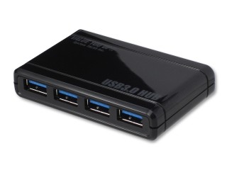 システムトークス、セルフパワー/バスパワー対応の4ポートUSB 3.0ハブ