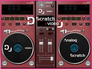 音と映像の同時パフォーマンスが可能なDJアプリ「DJ+VIDEO」登場