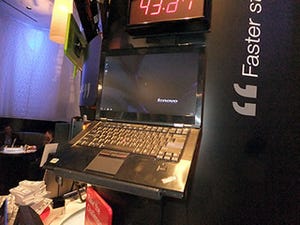 CES 2011 - Lenovoブースで「ThinkPad T420s」のプロトタイプを発見