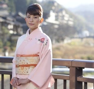 上原多香子が映画『恋谷橋』で初主演 - しっとりと着物姿を披露