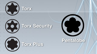 iPhone 4のネジが分解困難なペンタローブに - iFixitレポート