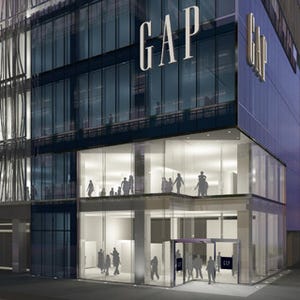 Gap日本最大の旗艦店、「SPAブランドが混在する街」銀座に3月3日オープン