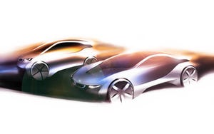 BMW、100% EV「BMW i3」とプラグインハイブリッド「BMW i8」を導入予定