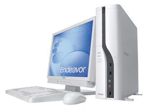 エプソンダイレクト、省スペース型のデスクトップPC「Endeavor MR4100」