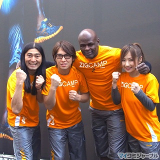 アーネスト・ホースト氏を"隊長"に迎えチャリティーイベント開催 - Reebok