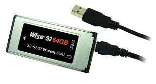 アミュレット、ExpressCard/34スロット用のSSD - USB 2.0でも接続可能