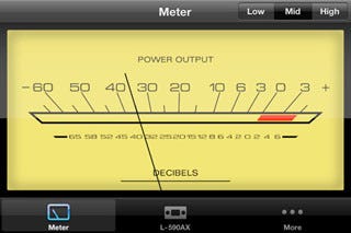 ラックスマン製オーディオ機器のメーターを再現した無料iphoneアプリ登場 マイナビニュース
