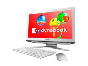 東芝、液晶一体型PC「dynabook Qosmio D711」にスペック強化した夏モデル