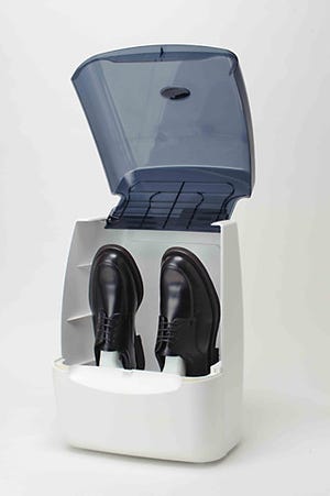気になる靴の臭い･ムレを約15分で解消 - カールテクノの靴除菌脱臭乾燥機
