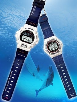 カシオ、G-SHOCKとBaby-Gのイルカ・クジラエコリサーチネットワーク