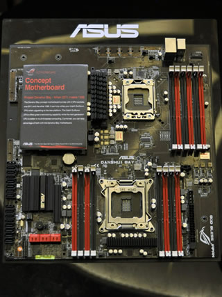 COMPUTEX TAIPEI 2011 - ASUSがR.O.G.発表会、LGA1366/2011コンボなDualソケットマザー等に注目