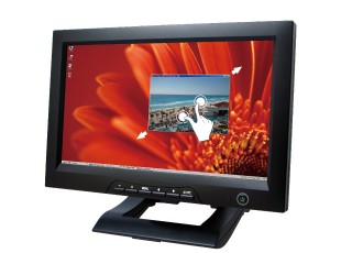 ハンファ・ジャパン、Windows 7のマルチタッチに対応した10.1型液晶