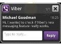 3G/Wi-Fi経由でiOSユーザーと無料通話を可能にする「Viber for Android」
