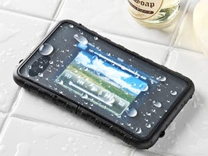 サンワダイレクト、防水規格「IPX7」を取得したiPhone/iPod touch用ケース