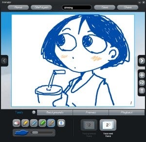 Bamboo Appsの無料アプリ Animator で 手軽にアニメーション制作 1 マイナビニュース