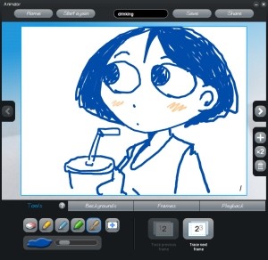 Bamboo Appsの無料アプリ Animator で 手軽にアニメーション制作 1 ペンタブレットと無料アプリで 手描きアニメーションに挑戦 マイナビニュース