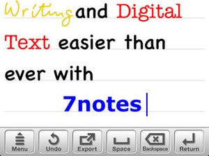 MetaMoJi、iPhone用デジタルメモアプリ「7notes」の英語版を世界市場に投入