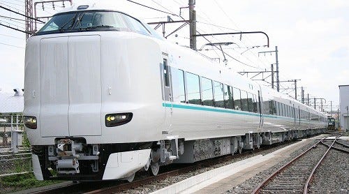 くろしお 用287系公開 車体にオーシャングリーンのライン Jr西日本 マイナビニュース