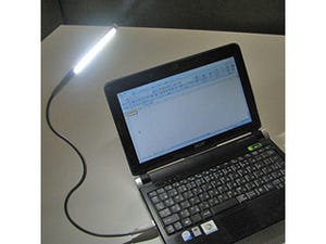 上海問屋、PCのUSBポートから給電するタイプのタッチセンサー付きLEDライト