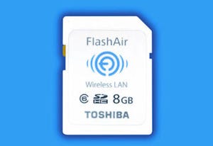東芝、無線LAN機能搭載のSDHCカード「FlashAir」を発表
