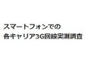 MMD研究所、通信大手3社のスマホで3G回線の速度を比較 - 最速キャリアは?