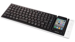 プリンストン、iPhone/iPodとPC/Macを切り替えながら使えるキーボード