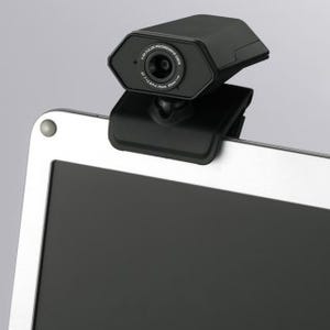 バッファローコクヨ、H.264エンコーダ搭載のフルHD対応500万画素Webカメラ
